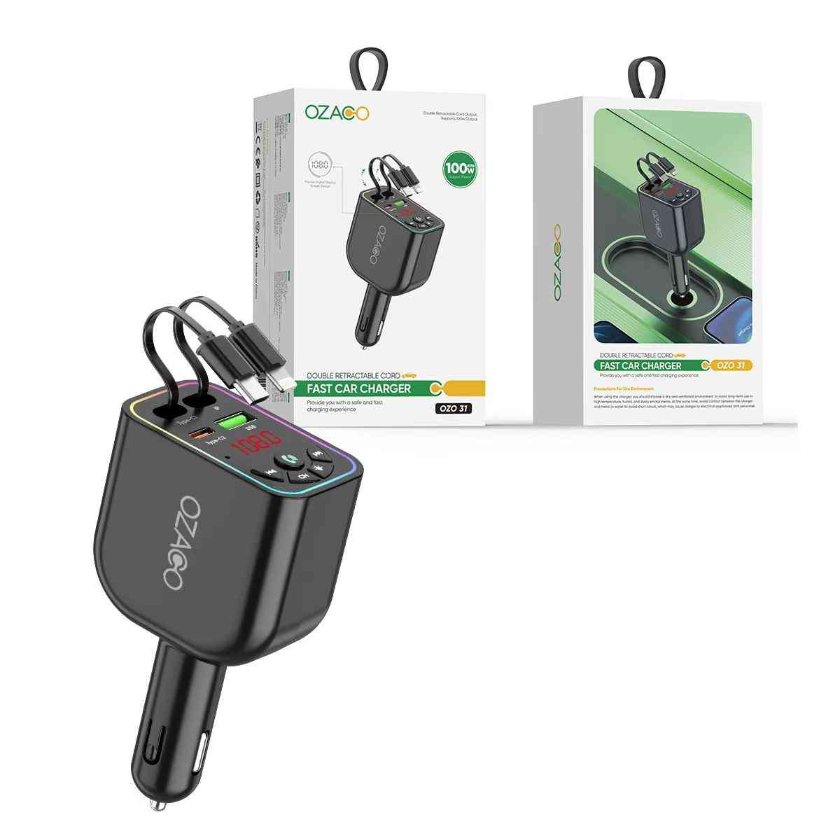 OZACO 100W Car Charger